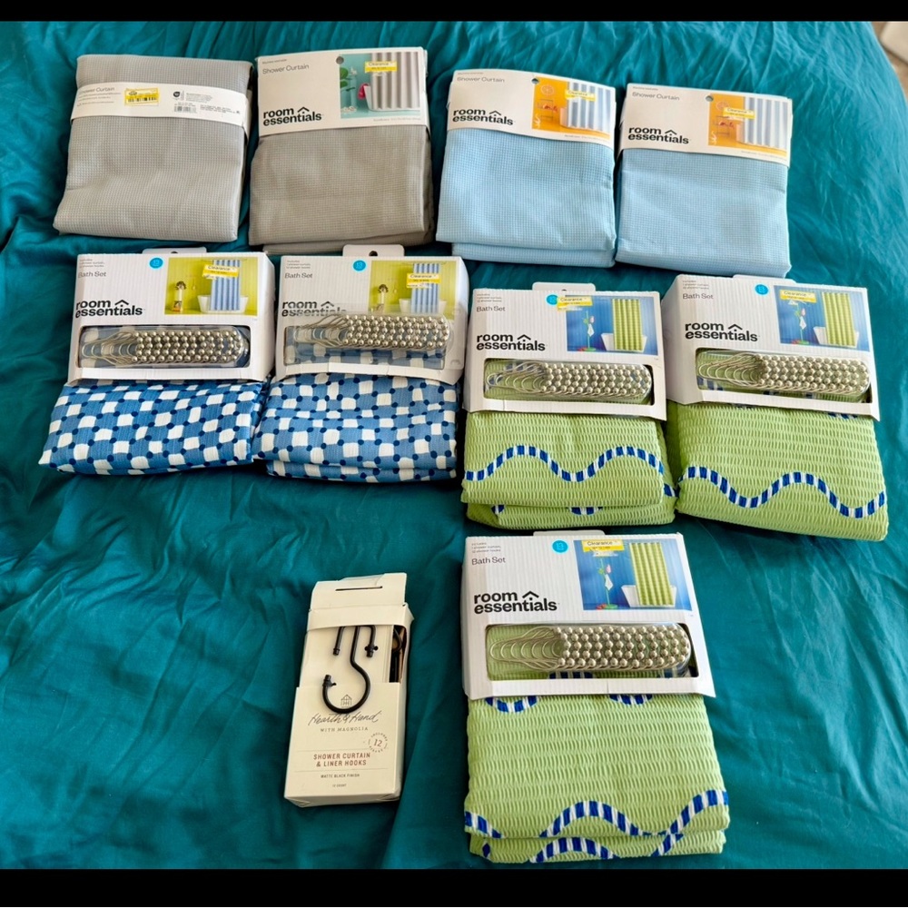 Room Essentials Bedding Collection in Blue and Green
